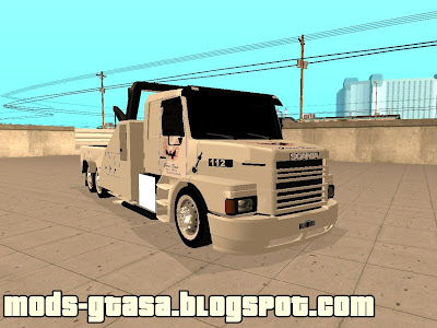 Scania 112H Gruas Fenix (Guincho) para GTA San Andreas